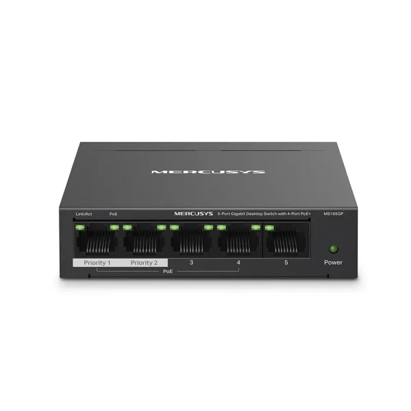 5Port 1Gbps 4xPoE+ 65W MERCUSYS