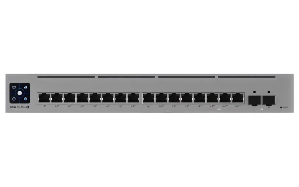 16Port 2.5Gbps 4xPoE++ 2xSFP+ 180W Ubiquiti