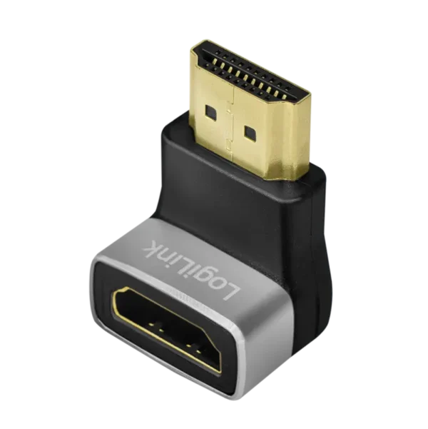 Adapter HDMI (F)  HDMI (M) 90° 8K/60Hz LogiLink