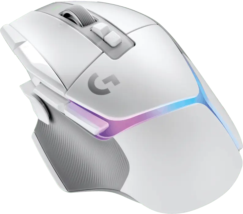 Logitech G G502 X PLUS LIGHTSPEED RGB Optical USB-C Wit