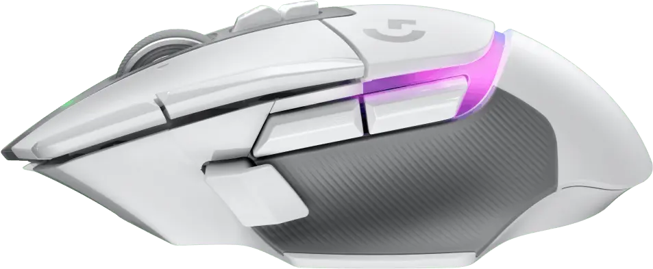 Logitech G G502 X PLUS LIGHTSPEED RGB Optical USB-C Wit - Afbeelding 4