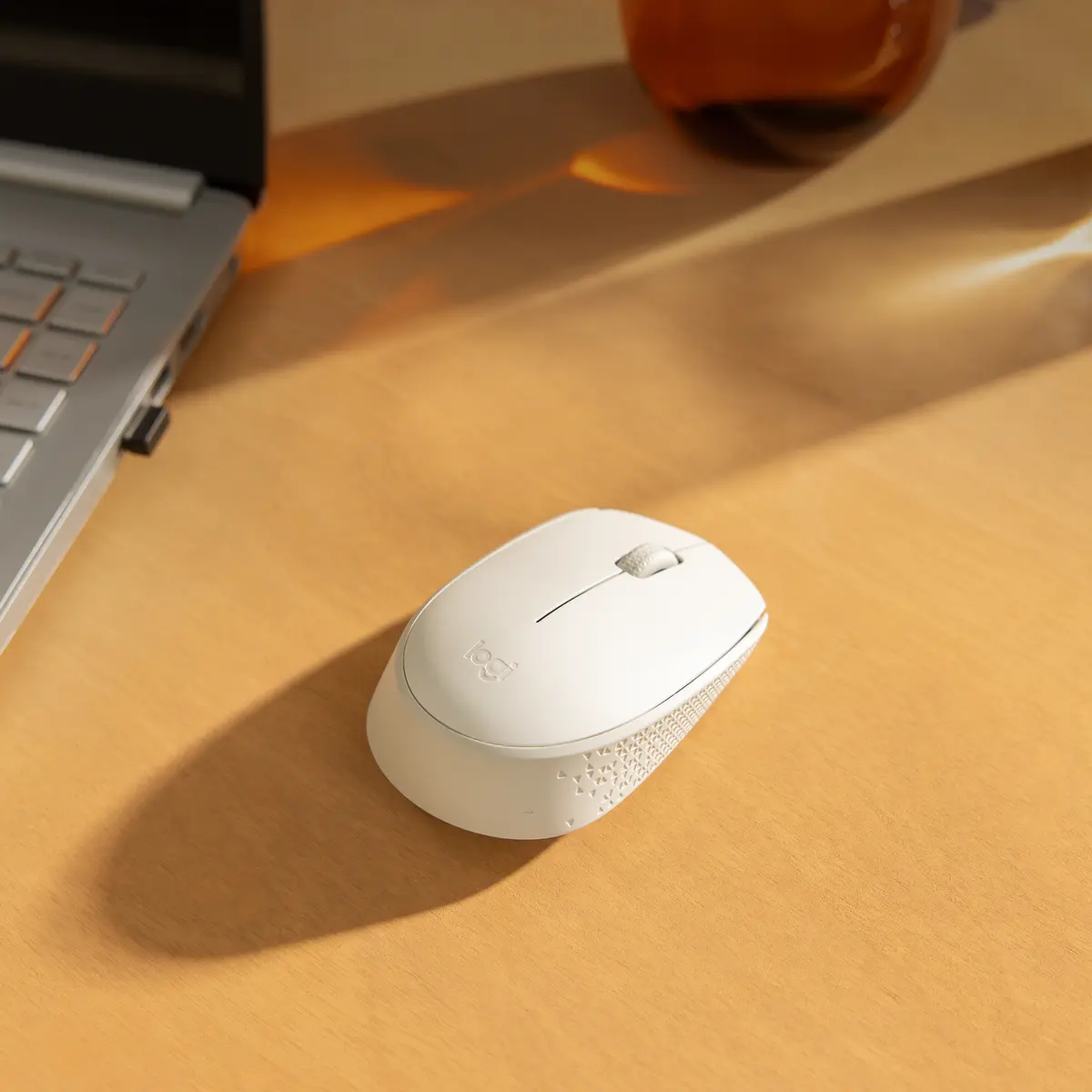 Logitech M171 Optical USB-A Wit Retail Wireless - Afbeelding 2