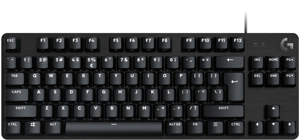 KB Logitech G G413 TKL SE Zwart bedraad Tactile