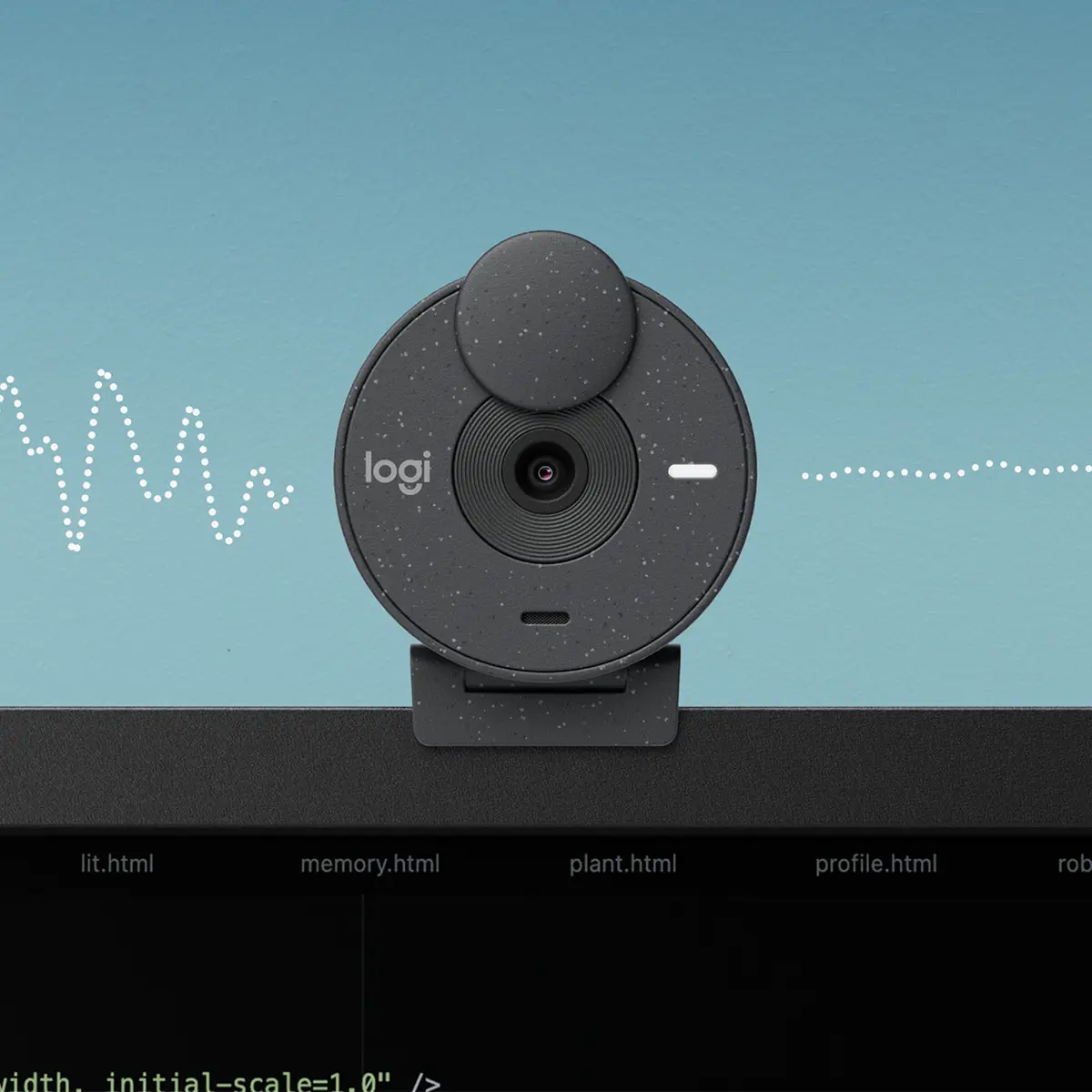 Logitech WebCam USB-C Brio 300 FHD Graphite - Afbeelding 4