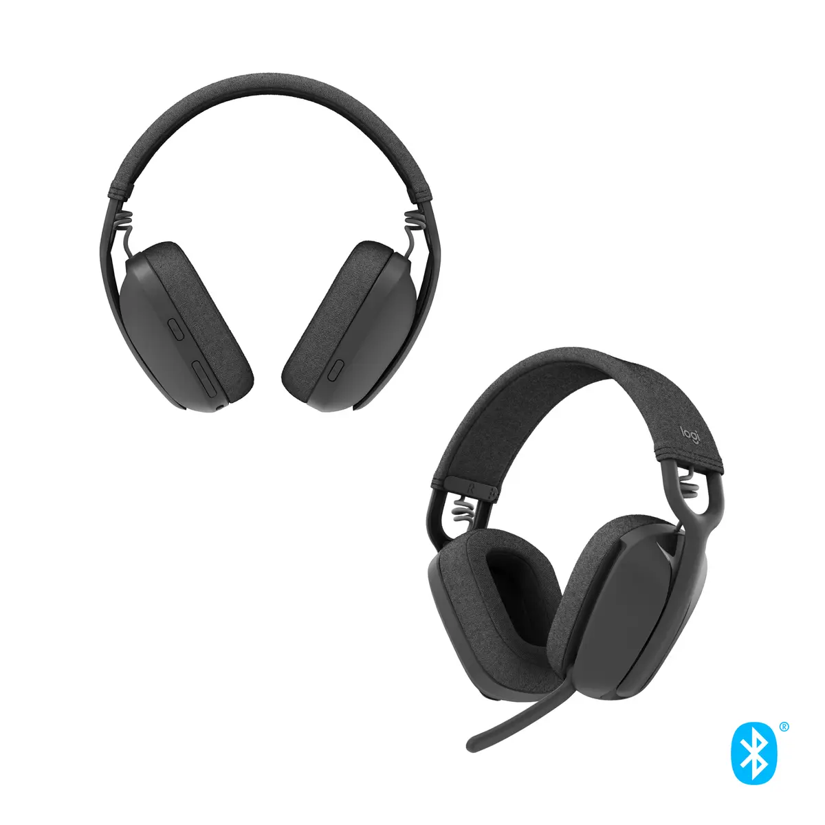 Logitech Stereo Headset Zone Vibe 100 BT Graphite - Afbeelding 6