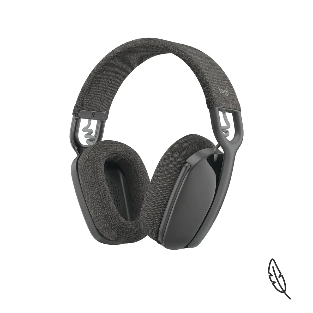 Logitech Stereo Headset Zone Vibe 100 BT Graphite - Afbeelding 7