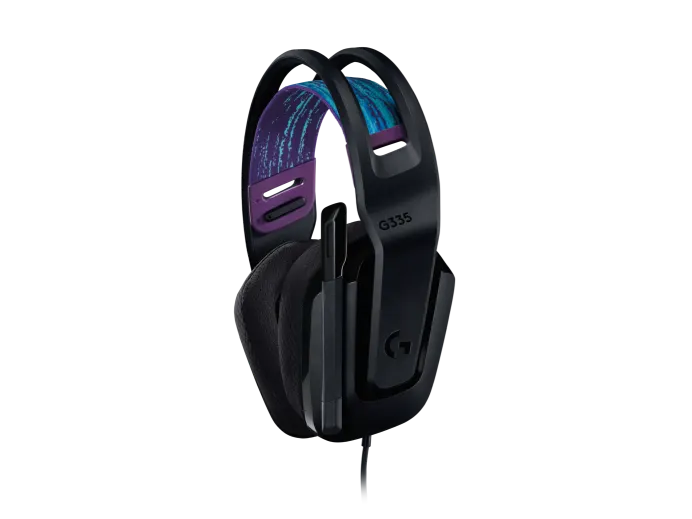 Logitech G Stereo Headset G335 Wired Gaming 3.5mm zwart - Afbeelding 2