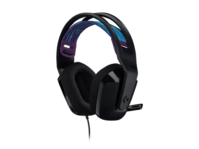 Logitech G Stereo Headset G335 Wired Gaming 3.5mm zwart - Afbeelding 3
