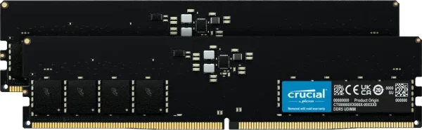 64GB DDR5/5600 CL46 (2x 32GB) Crucial