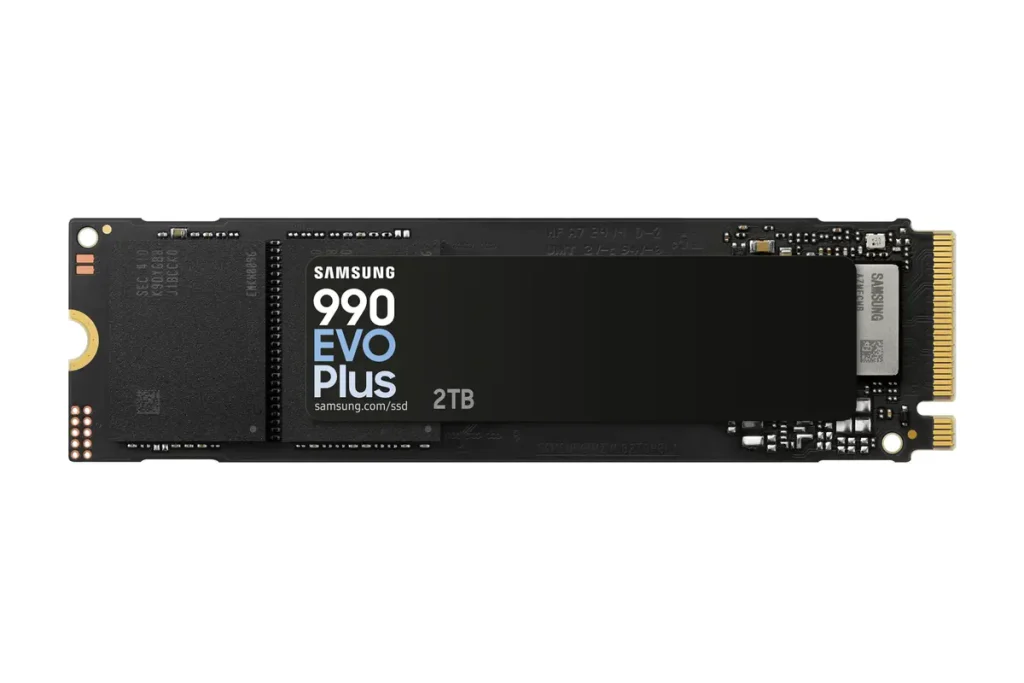 2TB M.2 PCIe NVMe Samsung 990 EVO Plus TLC/7250/6300