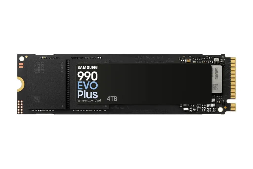4TB M.2 PCIe NVMe Samsung 990 EVO Plus TLC/7250/6300