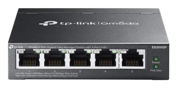 5Port 1Gbps Omada Managed 4xPoE+ 65W TP-Link