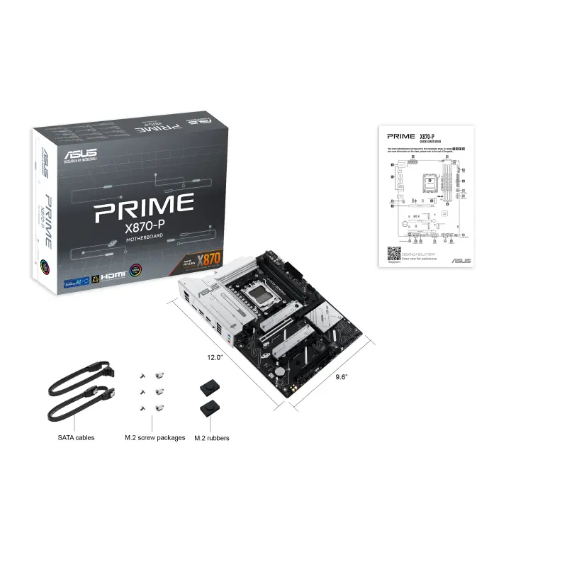 ASUS AM5 X870-P PRIME - DDR5/4xM.2/HDMI/ATX - Afbeelding 10