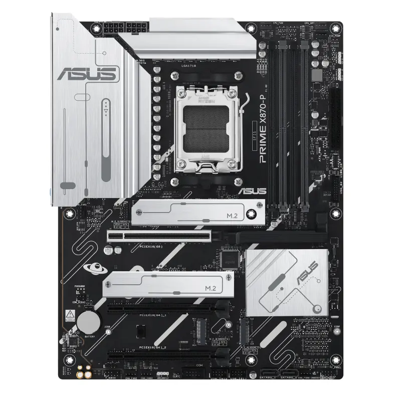 ASUS AM5 X870-P PRIME - DDR5/4xM.2/HDMI/ATX - Afbeelding 2
