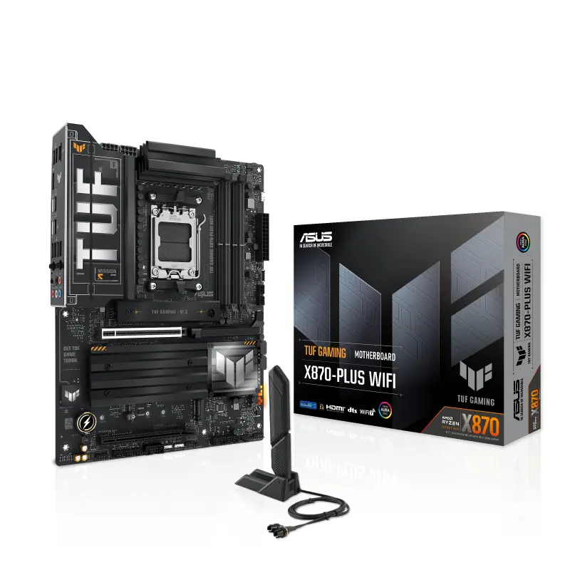 ASUS AM5 X870-PLUS WIFI TUF GAMING - DDR5/4xM.2/HDMI/ATX - Afbeelding 7