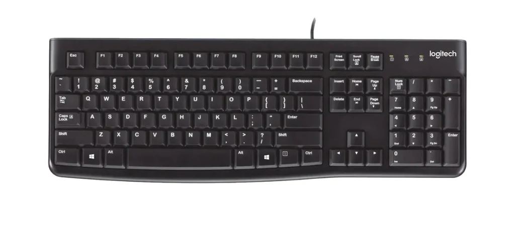 FR KB Logitech K120 Zwart bedraad Ret. (Franse layout