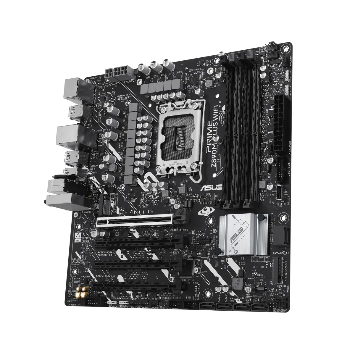 ASUS 1851 Z890M-PLUS WIFI PRIME - DDR5/3xM.2/DP/HDMI/µATX - Afbeelding 10
