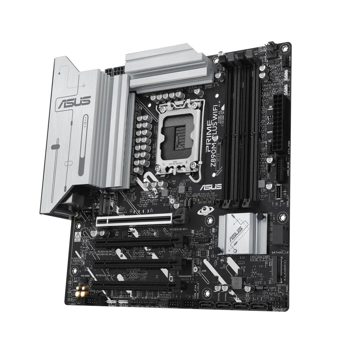 ASUS 1851 Z890M-PLUS WIFI PRIME - DDR5/3xM.2/DP/HDMI/µATX - Afbeelding 6