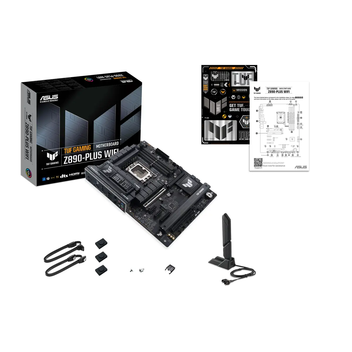 ASUS 1851 Z890-PLUS WIFI TUF GAMING - DDR5/4xM.2/DP/HDMI - Afbeelding 3