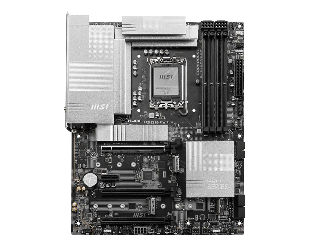 MSI 1851 Z890-P WIFI PRO - DDR5/4xM.2/DP/HDMI/USB-C/ATX - Afbeelding 2