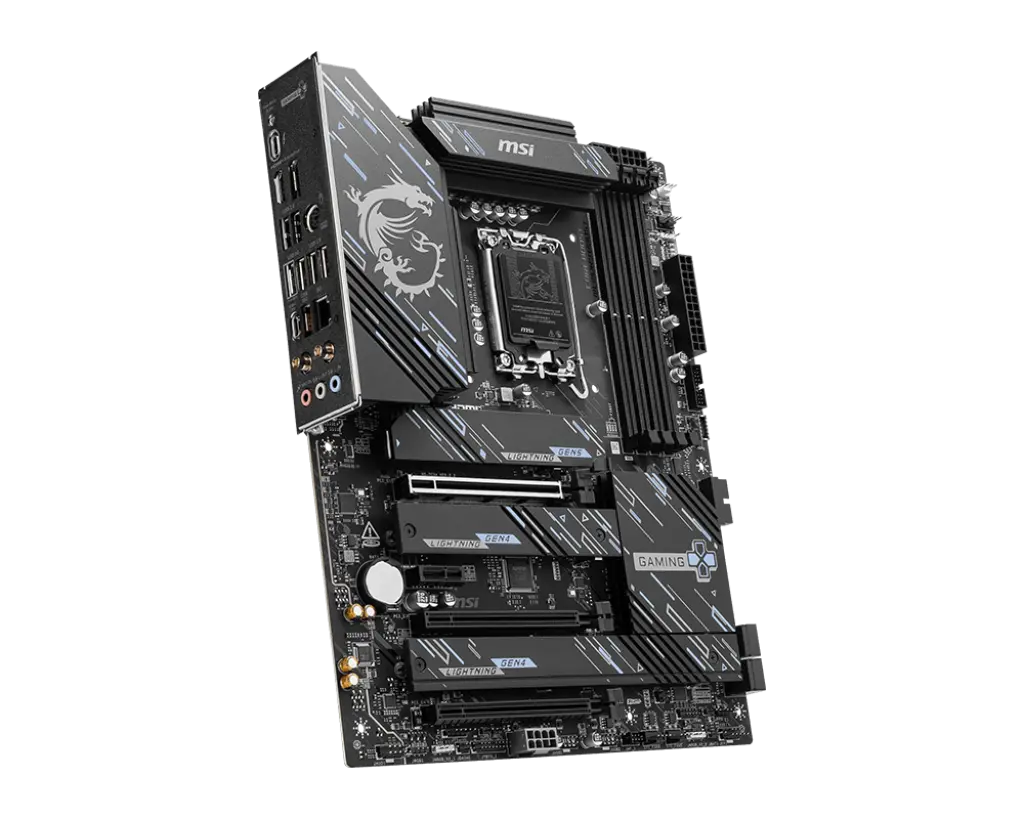 MSI 1851 Z890 GAMING PLUS WIFI - DDR5/4xM.2/DP/HDMI/USB-C - Afbeelding 4