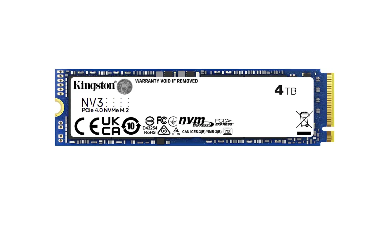 4TB M.2 PCIe NVMe Kingston NV3 6000/5000 - Afbeelding 3