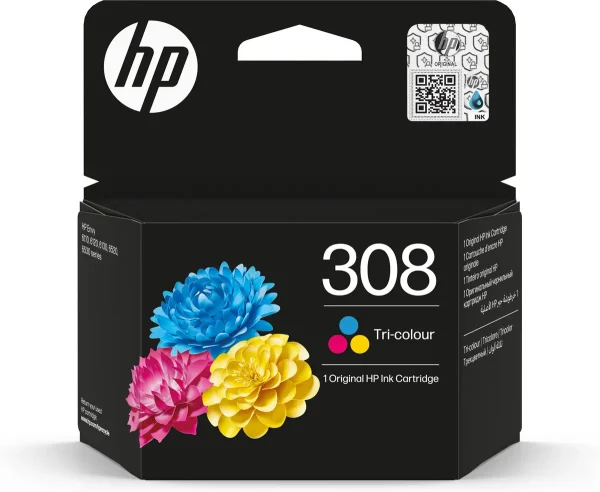 HP No.308 Kleur 120 pagina`s (Origineel)