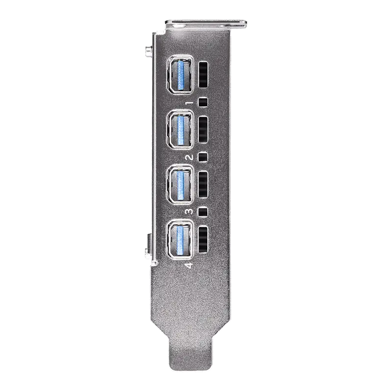 A400 PNY RTX 4GB/4xmDP/1slot Low Profile - Afbeelding 4