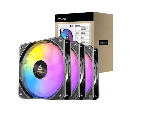 Antec P12 ARGB PWM Zwart set van 3