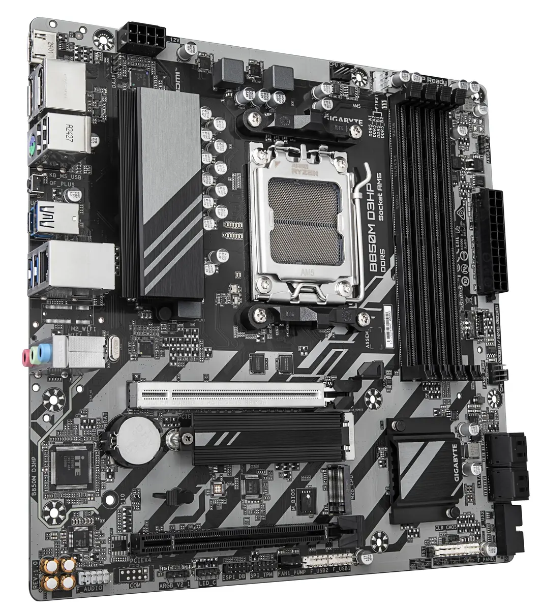 Gigabyte AM5 B850M D3HP - DDR5/2xM.2/2xDP/HDMI/µATX - Afbeelding 3