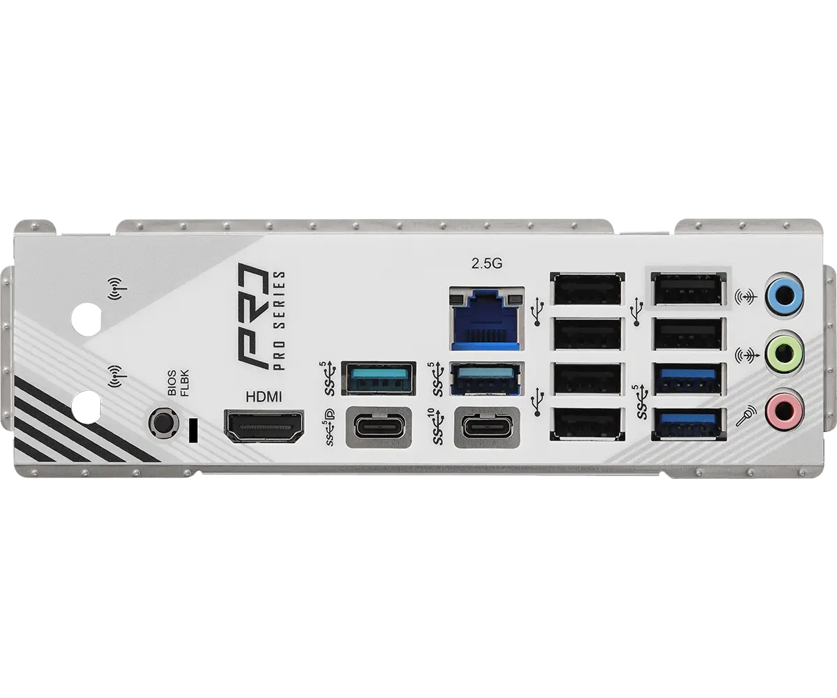 ASRock AM5 B850 Pro RS - DDR5/4xM.2/HDMI/USB-C/ATX - Afbeelding 5