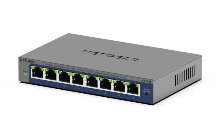 8Port 1Gbps Easy Smart Netgear