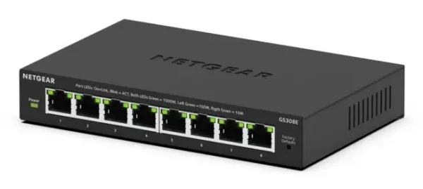 8Port 1Gbps Easy Smart Essentials Netgear
