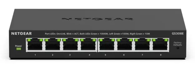 8Port 1Gbps Easy Smart Essentials Netgear - Afbeelding 3