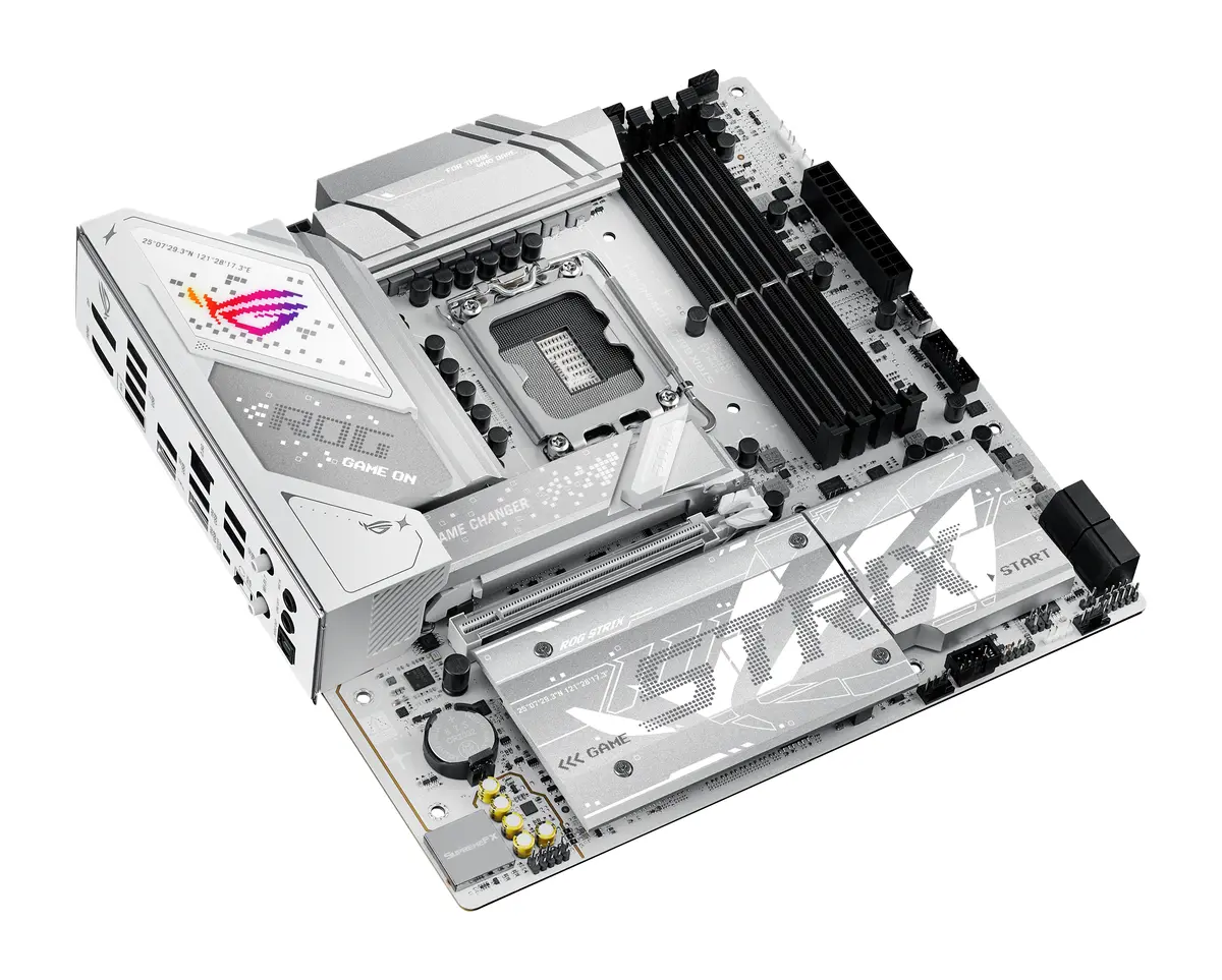 ASUS 1851 B860-G GAMING WIFI ROG STRIX - DDR5/4xM.2/wit - Afbeelding 6