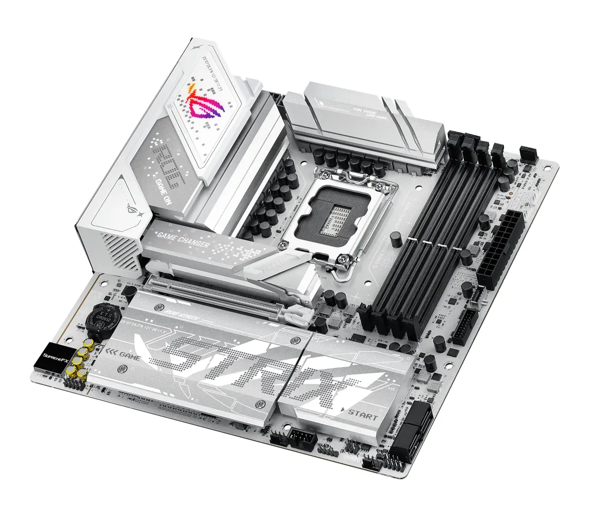 ASUS 1851 B860-G GAMING WIFI ROG STRIX - DDR5/4xM.2/wit - Afbeelding 7