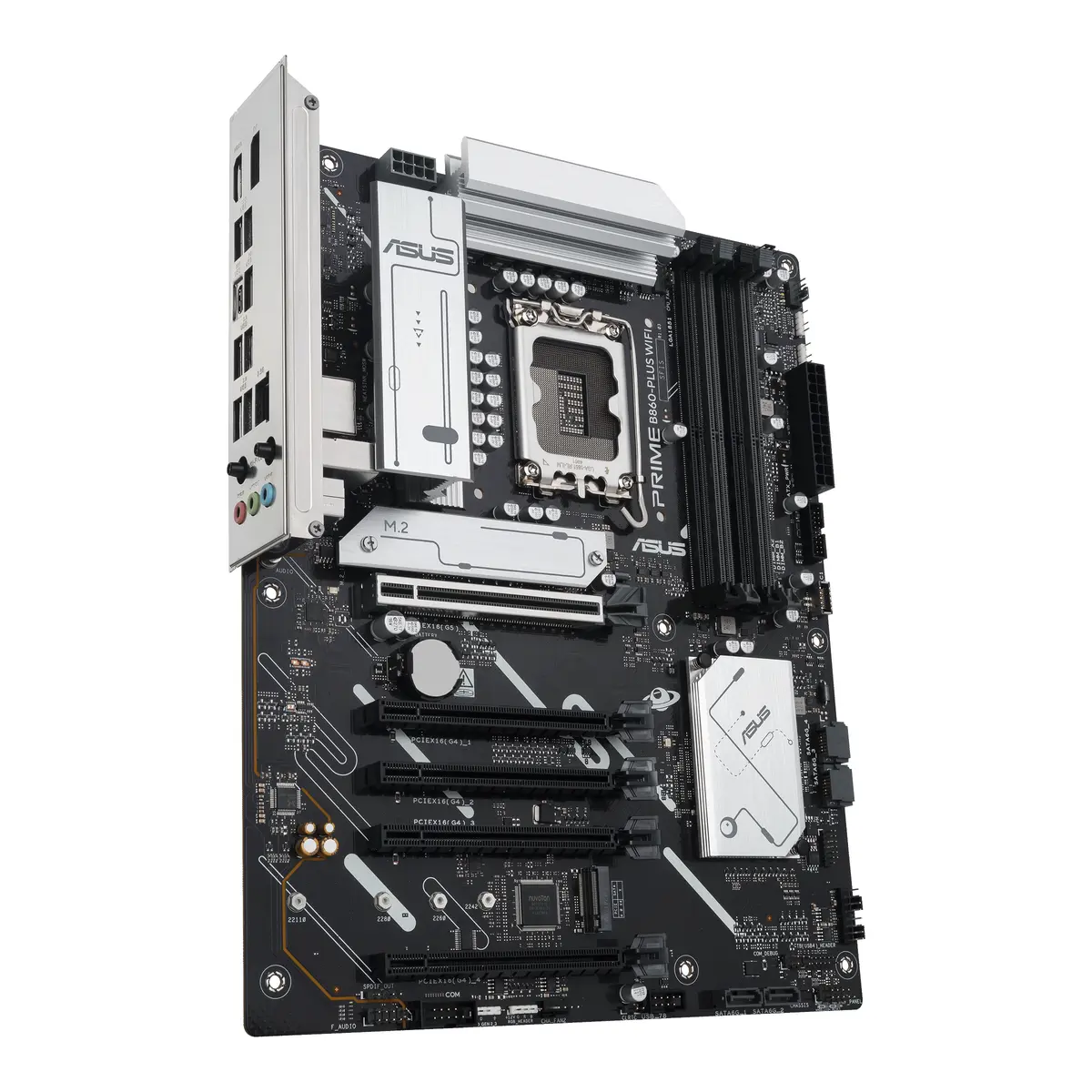 ASUS 1851 B860-PLUS WIFI PRIME - DDR5/2xM.2/DP/HDMI/ATX - Afbeelding 3
