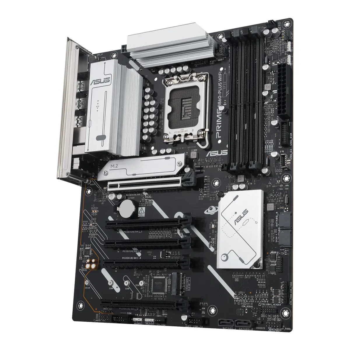 ASUS 1851 B860-PLUS WIFI PRIME - DDR5/2xM.2/DP/HDMI/ATX - Afbeelding 4