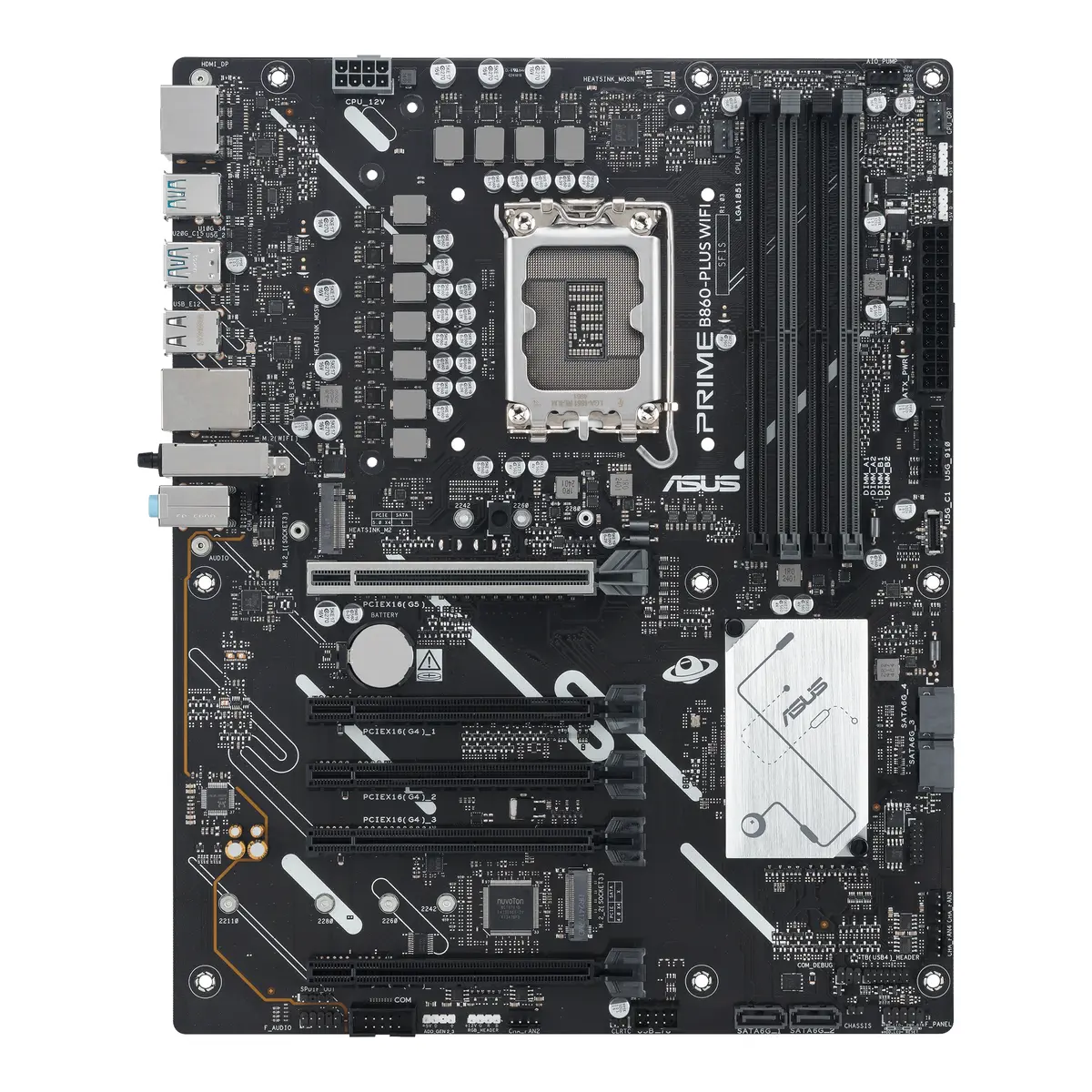 ASUS 1851 B860-PLUS WIFI PRIME - DDR5/2xM.2/DP/HDMI/ATX - Afbeelding 8