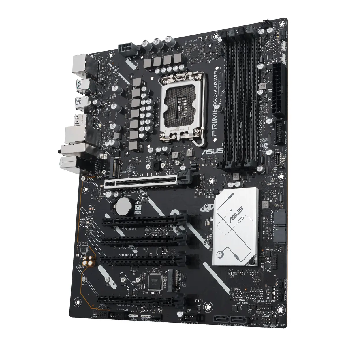 ASUS 1851 B860-PLUS WIFI PRIME - DDR5/2xM.2/DP/HDMI/ATX - Afbeelding 9