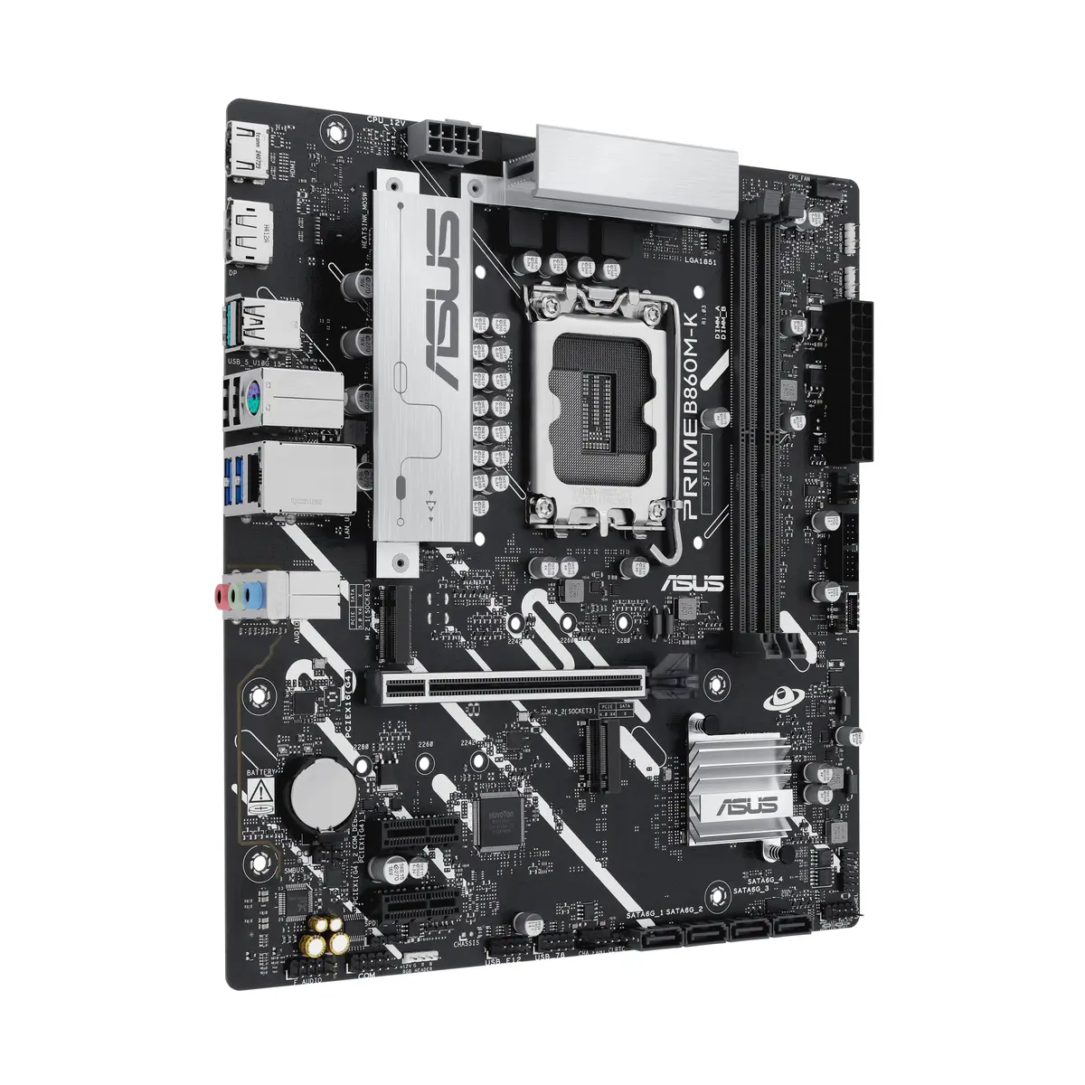 ASUS 1851 B860M-K PRIME - DDR5/2xM.2/DP/HDMI/µATX - Afbeelding 2