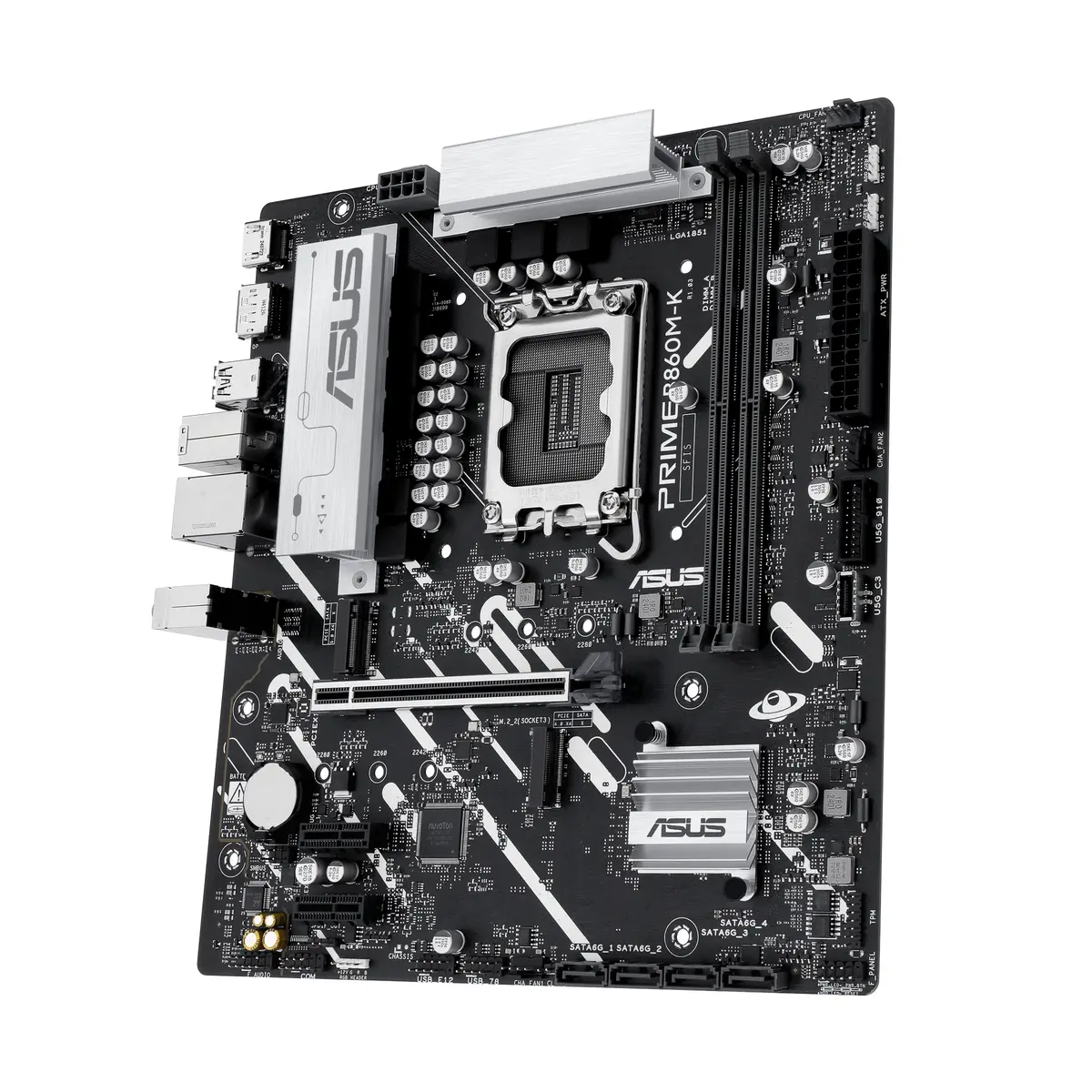 ASUS 1851 B860M-K PRIME - DDR5/2xM.2/DP/HDMI/µATX - Afbeelding 4