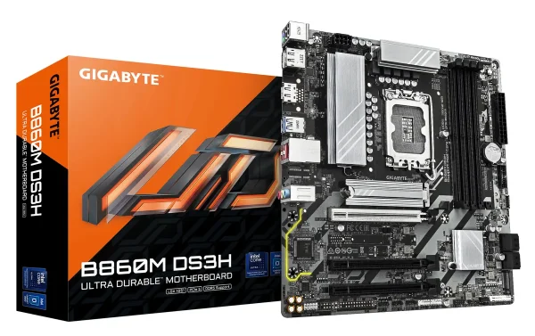 Gigabyte 1851 B860M DS3H - DDR5/2xM.2/2xDP/HDMI/µATX