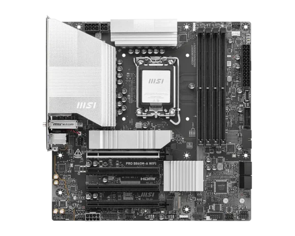 MSI 1851 B860M-A PRO WIFI - DDR5/3xM.2/DP/HDMI/USB-C/µATX