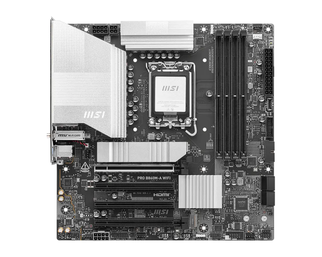 MSI 1851 B860M-A PRO WIFI - DDR5/3xM.2/DP/HDMI/USB-C/µATX