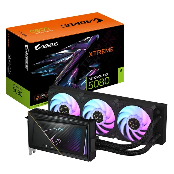 5080 Gigabyte RTX AORUS XTREME WATERFORCE 16GB/3xDP/HDMI