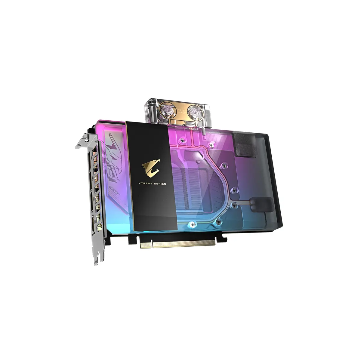 5080 Gigabyte RTX AORUS XTREME WATERF. WB 16GB/3xDP/HDMI - Afbeelding 3
