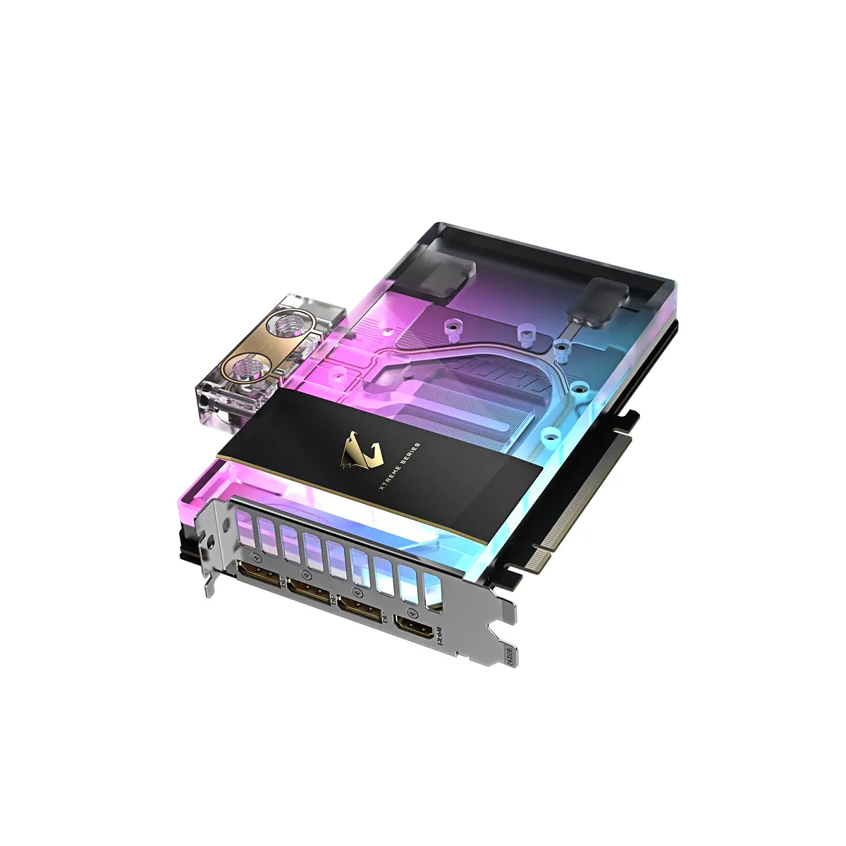 5080 Gigabyte RTX AORUS XTREME WATERF. WB 16GB/3xDP/HDMI - Afbeelding 4