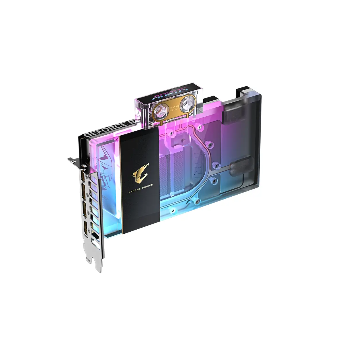 5080 Gigabyte RTX AORUS XTREME WATERF. WB 16GB/3xDP/HDMI - Afbeelding 5