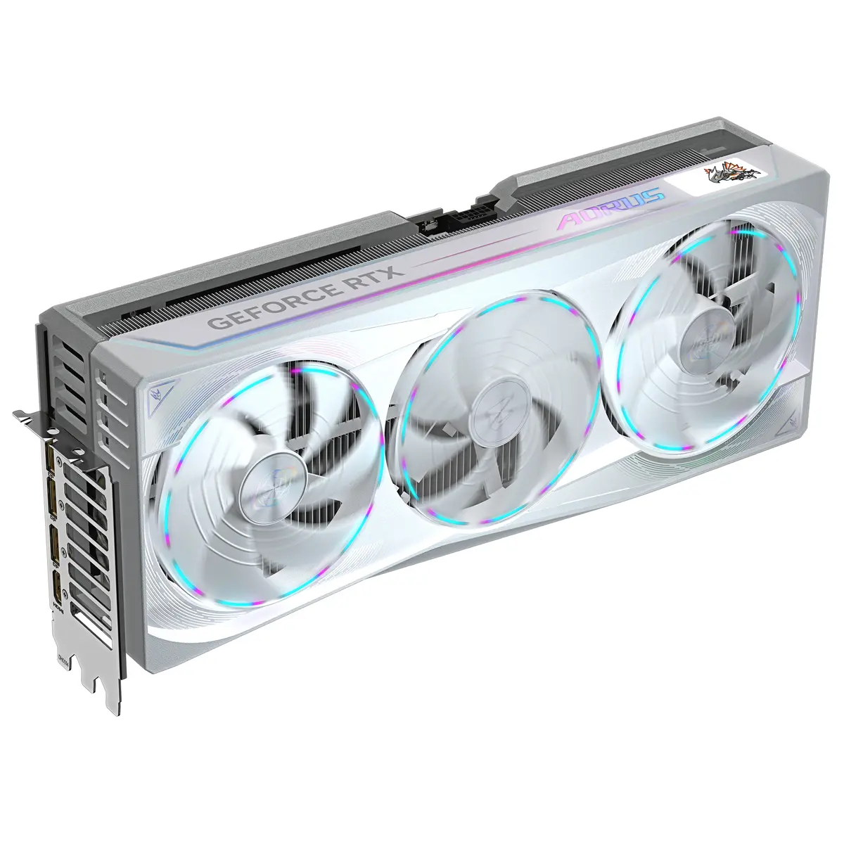 5090 Gigabyte RTX AORUS MASTER ICE 32GB/3xDP/HDMI - Wit - Afbeelding 5